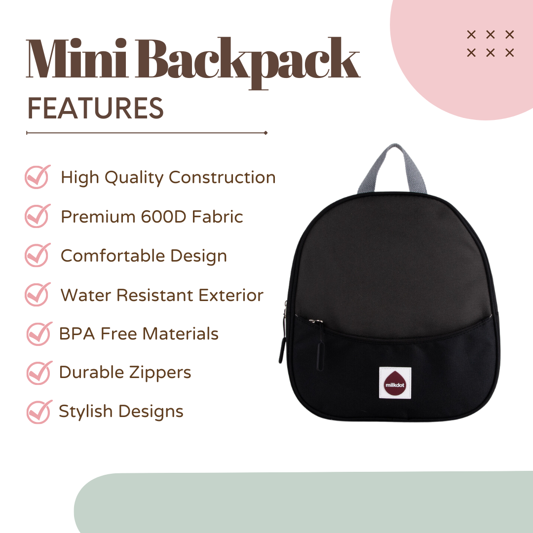 Mini Backpack | Black