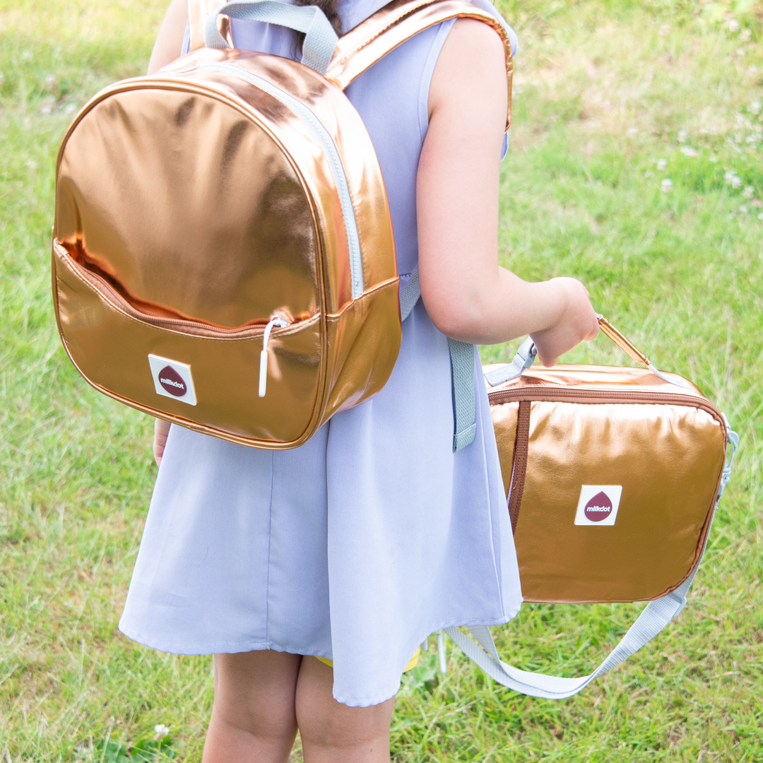 Mini Backpack | Gold