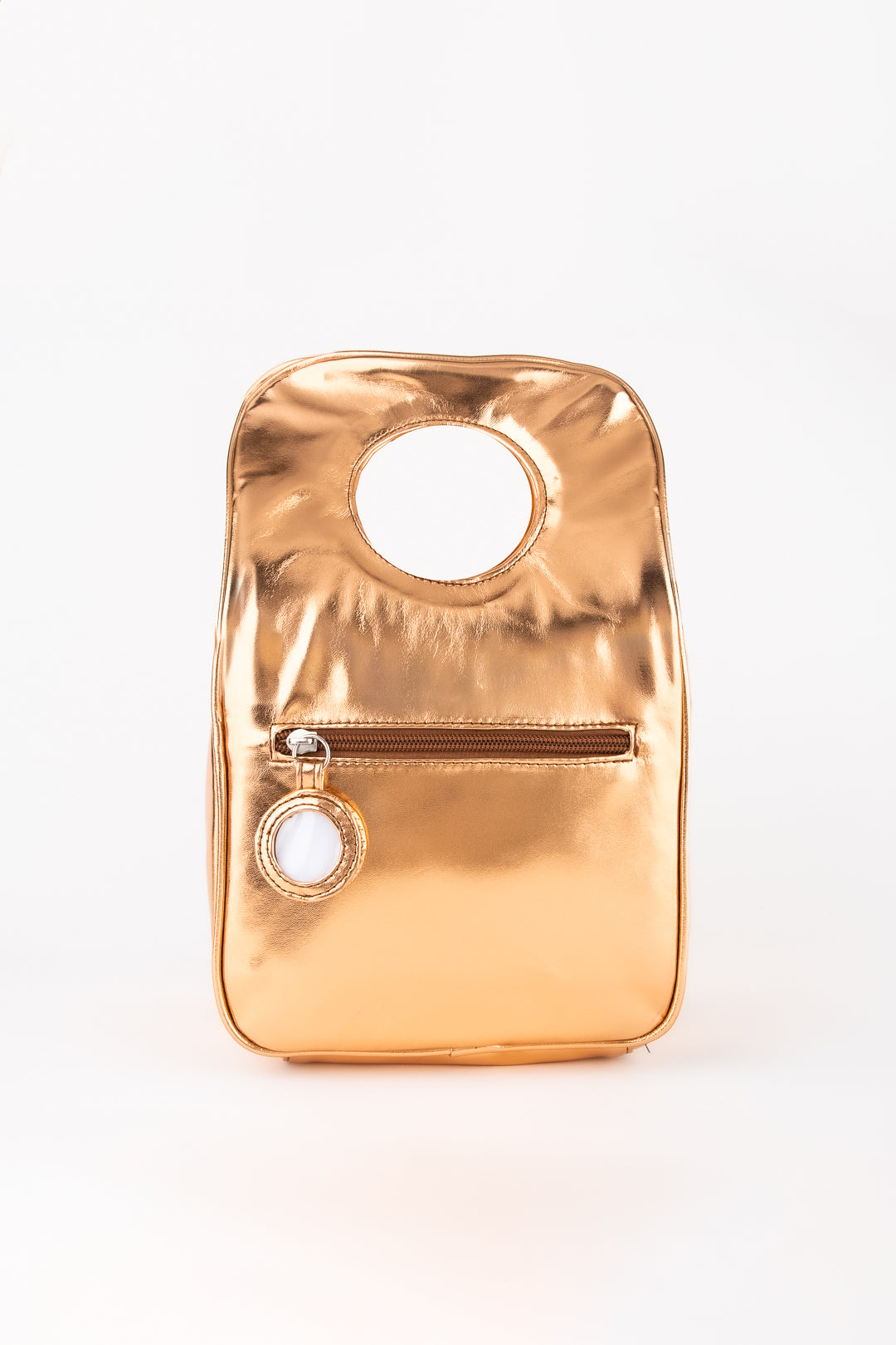 Lunch Tote | Gold Metallic