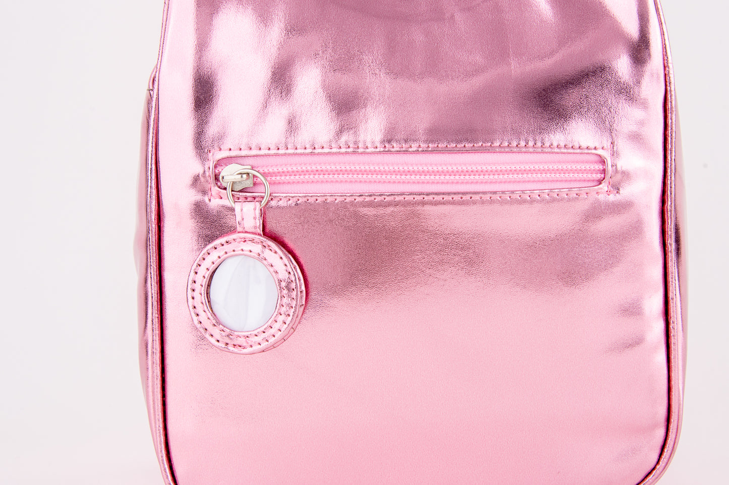 Lunch Tote | Pink Metallic