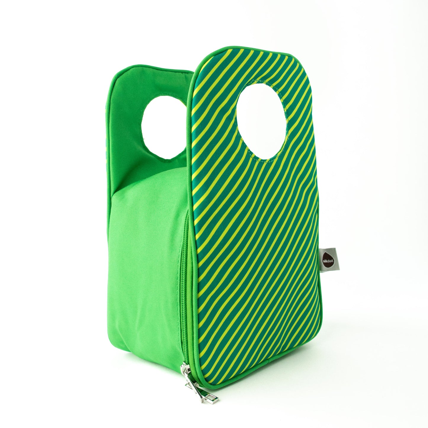 Lunch Tote | Green Stripe