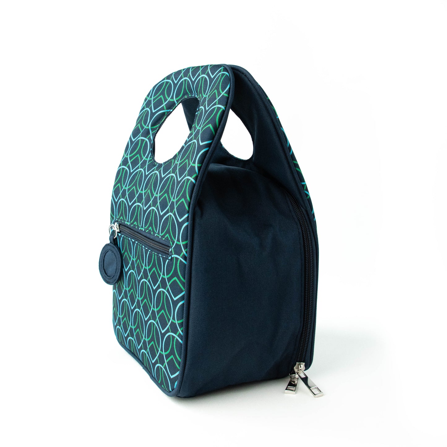 Lunch Tote | Navy Teardrop