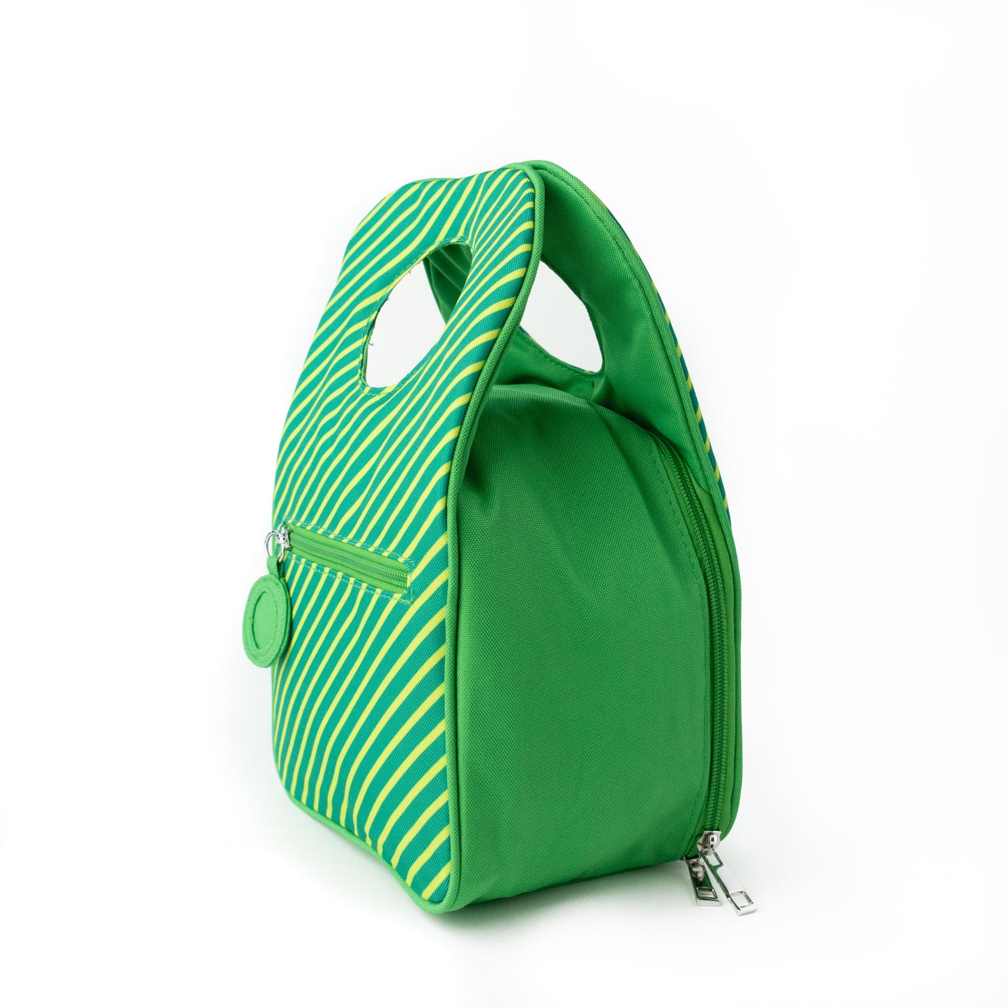 Lunch Tote | Green Stripe