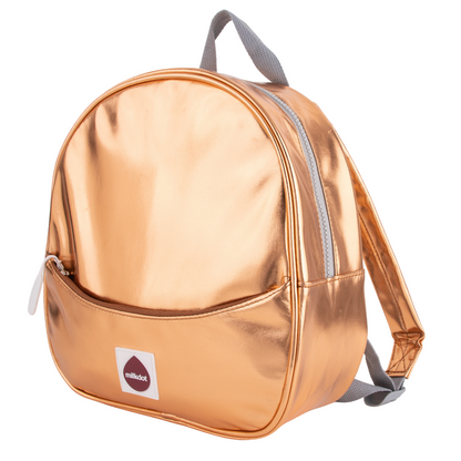 Girls gold backpack hotsell
